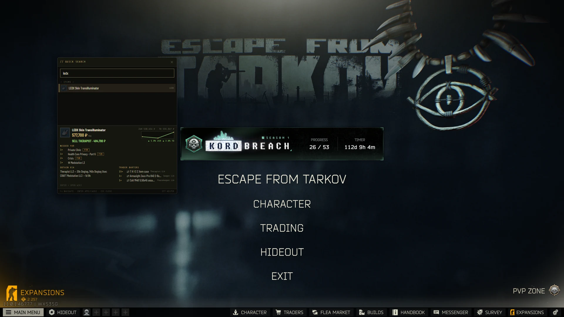 EFT Helper screenshot